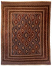 Afghan Wool Rug Unique 138 x 191 65719