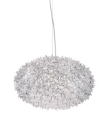 Bloom Hanging Medium Pendant Lamp Transparent