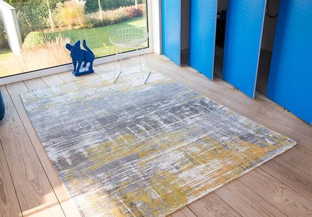 Louis de Poortere Atlantic Streaks Sea Bright Sunny carpet 8715