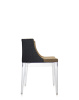 Mademoiselle Kravitz Chair Transparent Raffia Fabric Woven Fabric