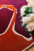 Toulemonde Bochart Muse Rouge carpet