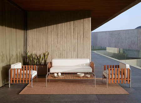 Dywan Gan Saline Terracotta