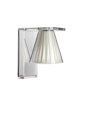 Light-Air Tissue Wall lamp Transparent/Beige
