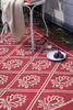 Laura Ashley Porchester Poppy Red Outdoor Carpet 480200
