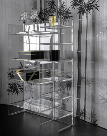 Sound-Rack Amber Bookcase