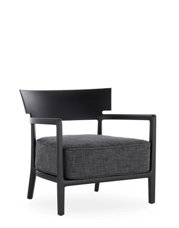  Cara Mat Armchair Black Anthracite
