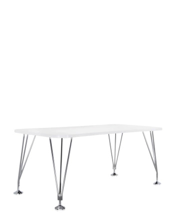 Max 160x80 cm White Chrome Table