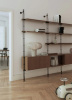 Adam Wood with Container 2 Bookcase White Ash