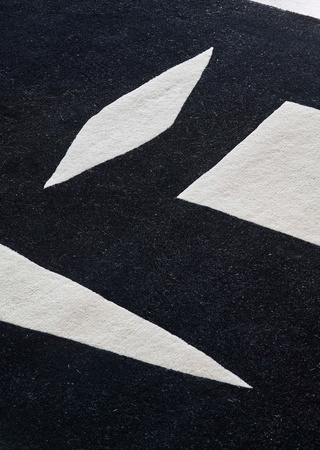 Toulemonde Bochart Nanquim Noir carpet
