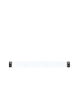 Rail 45 cm Wieszak Przezroczysty