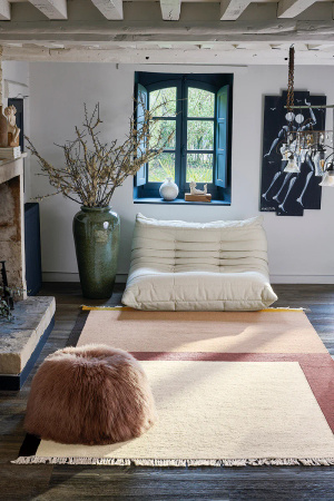 Toulemonde Bochart Piet Sable carpet