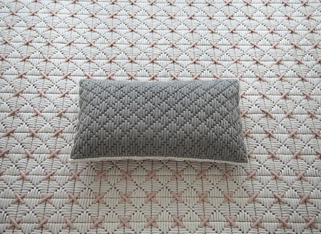 Poduszka Gan Silai Rose - Light Grey