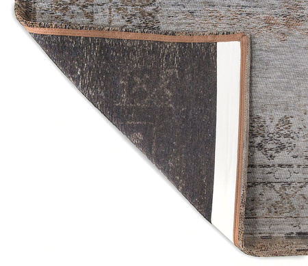 Louis de Poortere Fading World Medallion Grey Ebony rug 8257