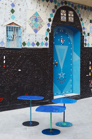 Thierry High Table Blue
