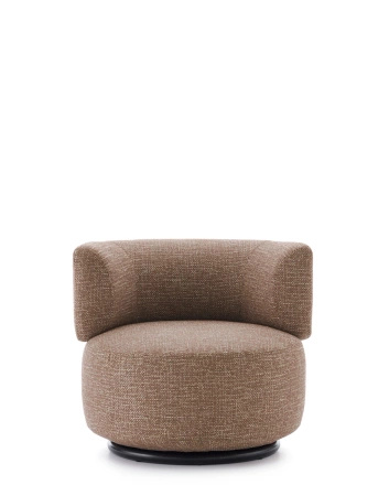 K-Waiting Texture Armchair Brown