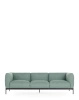 Asia Three-Seater Sofa (Panamino) Aquamarine