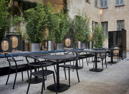 Multiplo XL Rectangular Outdoor 180x90 cm Stół Czarny Czarny Marquina