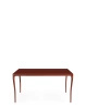 Albert 160x90 cm Maroon Table
