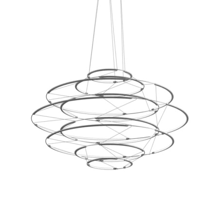 Lampa Wisząca Nemo Drop 9 Srebrny