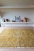 Louis de Poortere Fading World Medallion Spring Moss rug 9145