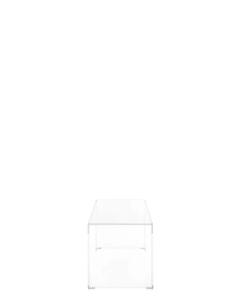 Invisible Side 40 cm Transparent Table