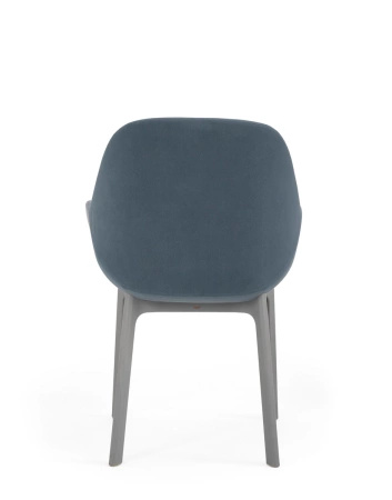 Clap Aquaclean Armchair Gray Blue