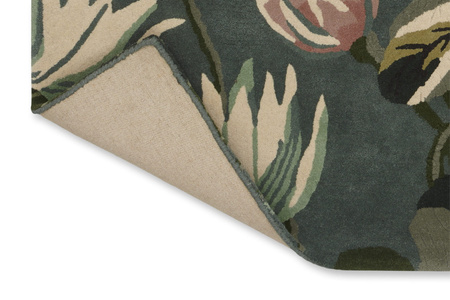 Wedgwood Waterlily Midnight Pond rug 038608