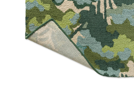 Harlequin Tree Trops Green Carpet 443807