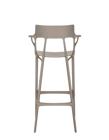 A.I. Stool Recycled 75 cm Hocker Grey