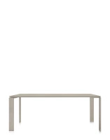 Four Large 190x90 cm Stół Beżowy