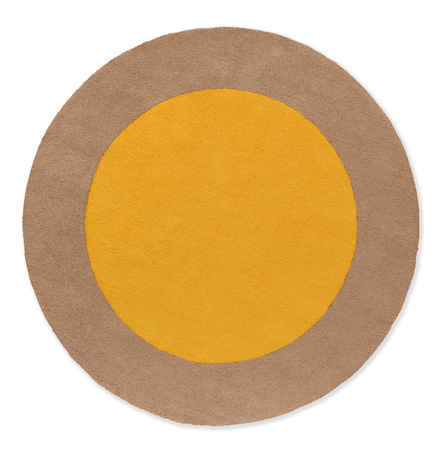 Dywan Brink&Campman Festival Round Yellow 496306