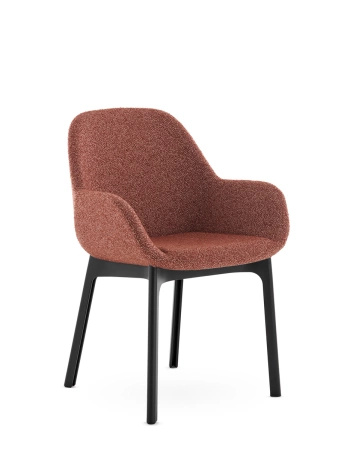 Clap Tissue Shirley Armchair Black Rusty