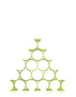 Infinity Bottle Stand Yellow