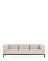 Asia Three-Seater Sofa (Panamino) White