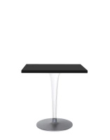 Top Top Square Outdoor Stolik Czarny