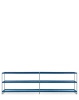 Trays 240 cm x 40 cm Regał Niebieski