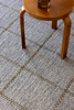 Brink&Campman Craft Matter Check Slate Olive rug 049104
