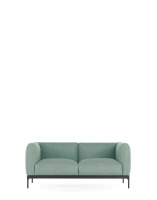 Asia Two-Seater Sofa (Panamino) Aquamarine