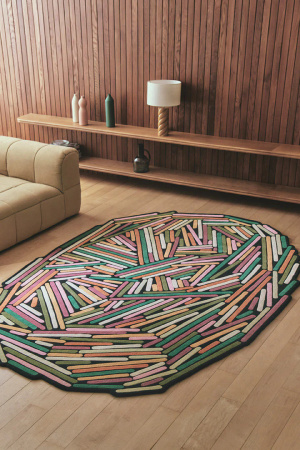 Toulemonde Bochart Brindilles Printemps Carpet