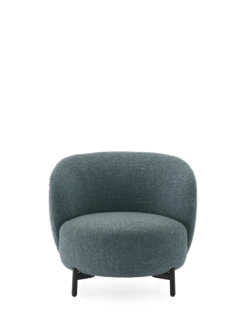 Lunam Curly Armchair Petrol