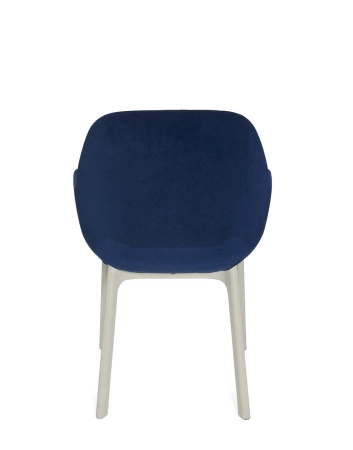 Clap Aquaclean Armchair White Navy Blue