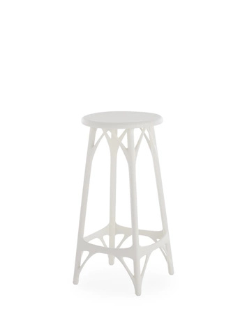 A.I. Stool Light 65 cm Stołek Barowy Biały