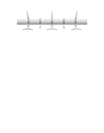  Hanger 60 cm Hanger Transparent