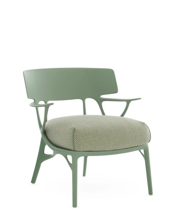 A.I. Lounge Outdoor Fotel Zielony Kremowy Zielony