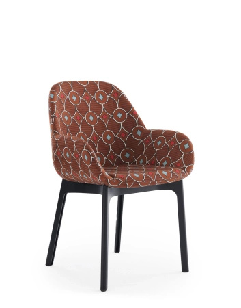 Clap Rubelli Armchair Black Brown