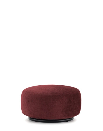 K-Waiting Chenille pouf Maroon