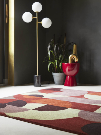 Brink&Campman Red Pale Green Carpet 095203
