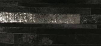 Serge Lesage Hoover Noir leather rug