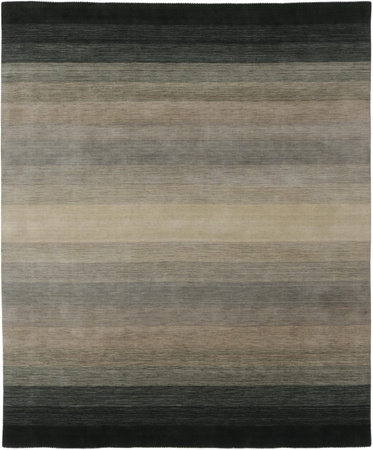Rezas Panorama Black Grey rug 7005