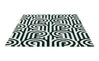 Dywan Florence Broadhurst Turnabouts Black 039205